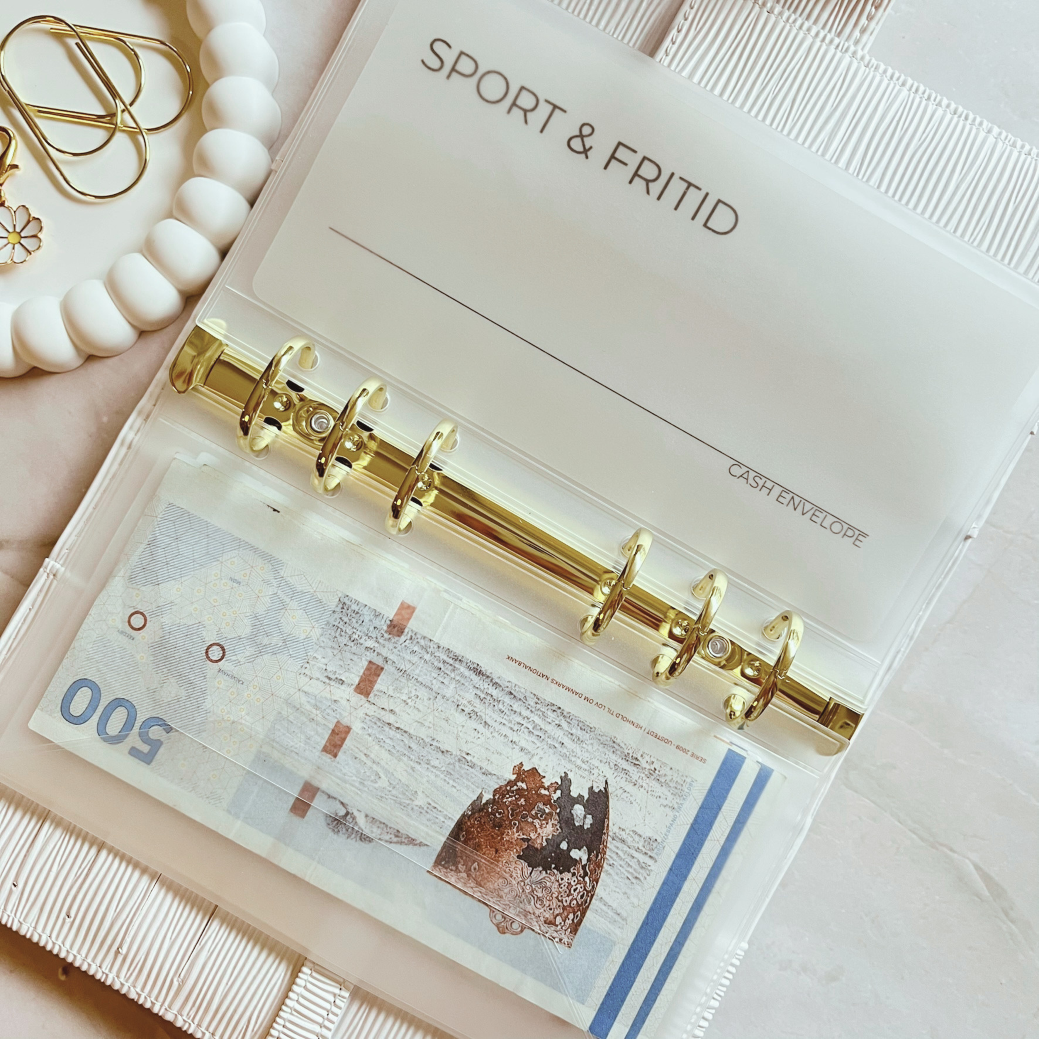 Budget Binder - KYST, Blanc