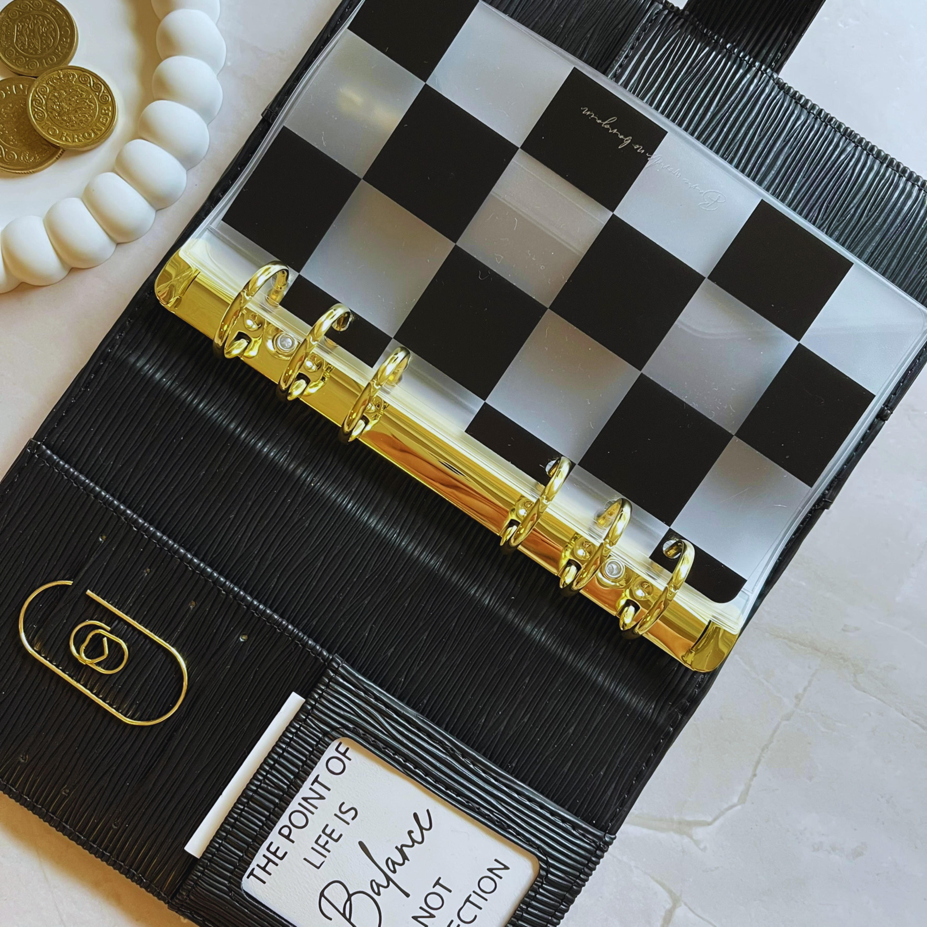 Budget Binder - KYST, Noir